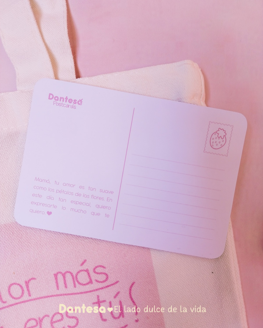 Totebag Mother's Day: La flor más bella eres tú!