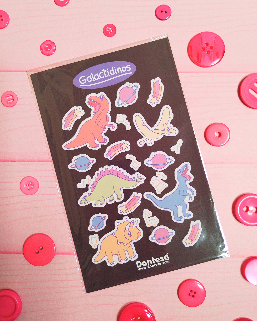 Galactidinos - Stickers